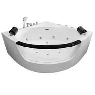 Wanny z hydromasażem - Wanna z hydromasażem narożna 150x150 cm MO-0073 - miniaturka - grafika 1