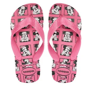 Japonki Havaianas 41394120129 Różowy - Buty dla dziewczynek - miniaturka - grafika 1