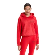 Bluzy damskie - Bluza damska DIADORA L. HOODIE CROP MANIFESTO - miniaturka - grafika 1