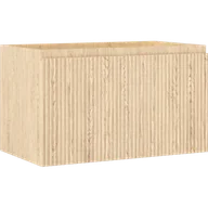 Szafki łazienkowe - Mexen Rivel szafka łazienkowa podumywalkowa 80 cm, 1 szuflada, ryflowana , dąb - 91A20-08047-1-BF81 - miniaturka - grafika 1