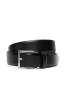 Paski - BOSS Pasek Męski 50522768 Czarny - miniaturka - grafika 1