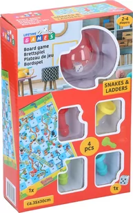 Gra planszowa dla dzieci Węże i Drabiny LIFETIME - Inne gry towarzyskie - miniaturka - grafika 2