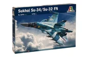 Modele do sklejania - Italeri BO-105 Sukhoi SU 34/32 1379 - miniaturka - grafika 1