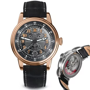 Zegarek Zegarek Aviator V.3.36.2.294.4 PL Douglas Polish Edition Day-Date Meca 41 - Zegarki męskie - miniaturka - grafika 1