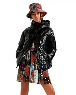 Desigual Kurtka damska Padded_sunlion, czarny, M - Kurtki damskie - miniaturka - grafika 1