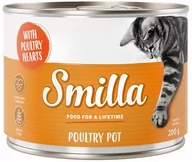 Mokra karma dla kotów - Smilla Puszki z drobiem, 6 x 200 g - Drób z jagnięciną - miniaturka - grafika 1