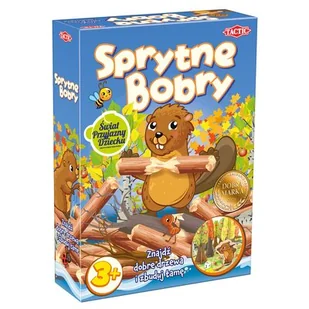 Tactic Sprytne Bobry - Gry planszowe - miniaturka - grafika 1