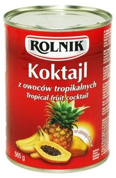Rolnik Koktajl z owoców tropikalnych 580 ml
