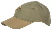 Odzież taktyczna i umundurowanie - Czapka Helikon-Tex Logo Cap PolyCotton Ripstop - Adaptive Green / Coyote - miniaturka - grafika 1