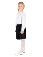 Rajstopy - Rajstopy dziecięce lycra białe w kwiaty 40DEN 128-134 YOCLUB - miniaturka - grafika 1