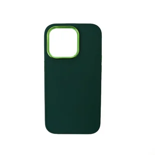 Etui RJID Cover Bumper Etui ochronne TPU kompatybilne z iPhone 11 Pro Max Ciemnozielony - Etui i futerały do telefonów - miniaturka - grafika 1