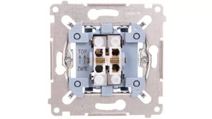 Kontakt Simon SZW1KM Łącznik żaluzjowy trójpozycyjny 1-0-2 (moduł); 10A, 250V~, - Wyłączniki światła i elektryczne - miniaturka - grafika 1