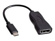 Adaptery i przejściówki - V7 Kabel USB USB-C TO DP ADAPTER BLACK V7UCDP-BLK-1E - miniaturka - grafika 1
