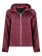 Kurtki damskie - Geographical Norway Kurtka polarowa "Ulotta" w kolorze bordowym - miniaturka - grafika 1