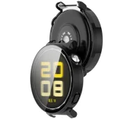 Akcesoria do smartwatchy - Bizon Etui ze szkłem do zegarka Case+Glass Watch do Huawei Watch GT 5 Pro 42 mm czarne - miniaturka - grafika 1