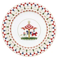 Tace i patery - ROSE&TULIPANI XMAS CAROUSEL Okrągła taca 31 cm - miniaturka - grafika 1