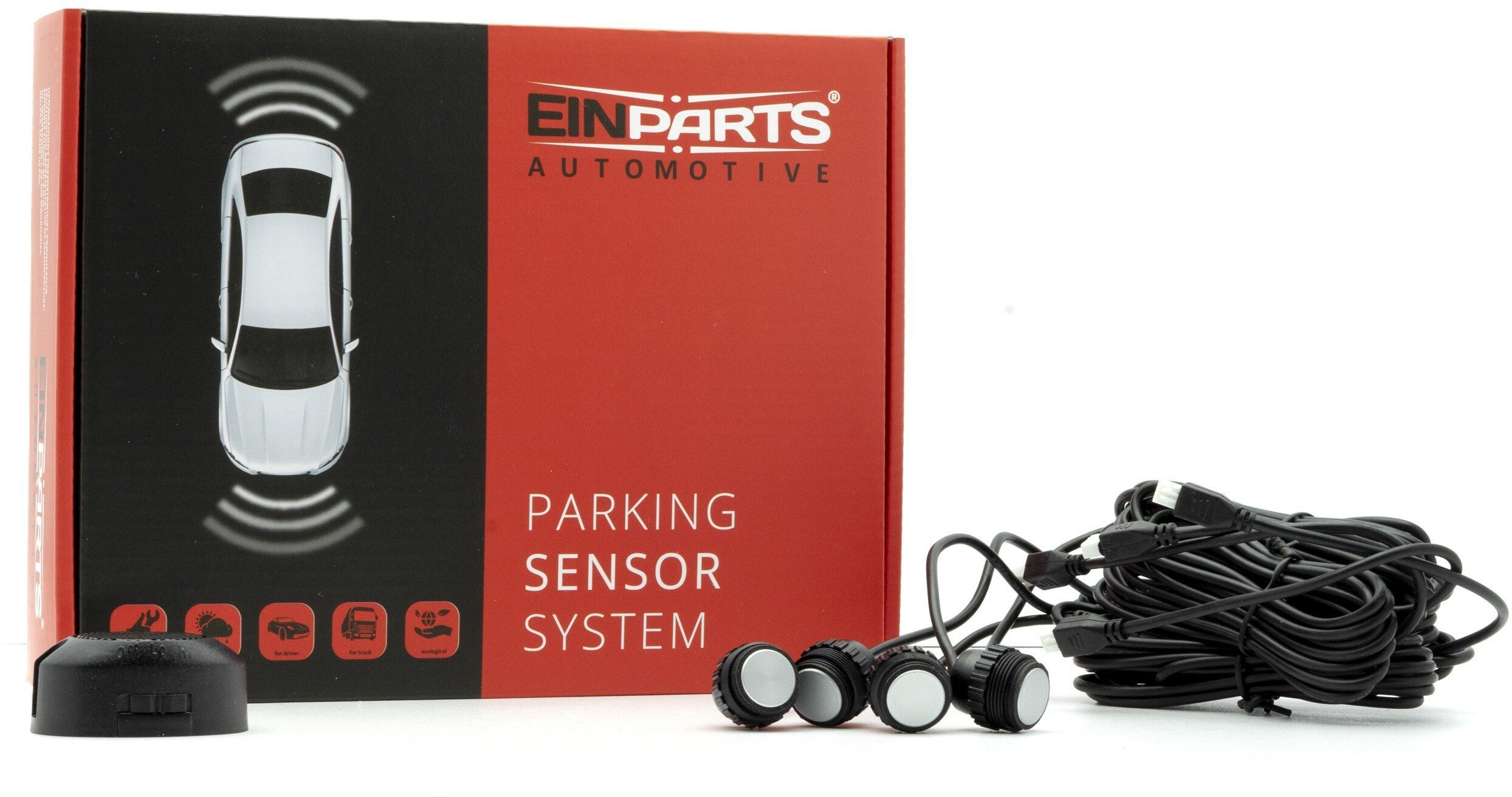 Einparts Automotive EINPARTS CZUJNIKI PARKOWANIA EPP BUZZER 16.5MM DO AUTA MONTAŻ FLUSH MOUNT