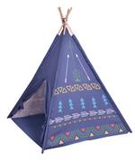 Namioty i tipi dla dzieci - ECOTOYS namiot dla dzieci Tipi Wigwam, fioletowy - miniaturka - grafika 1