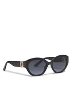 Okulary przeciwsłoneczne - Guess Okulary przeciwsłoneczne GU00104 Czarny - miniaturka - grafika 1