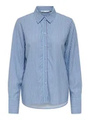 Koszule damskie - ONLY Koszula Berit 15320243 Niebieski Regular Fit - miniaturka - grafika 1