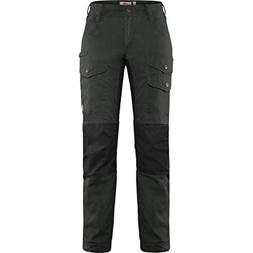 Fjallraven Vidda Pro damskie spodnie sportowe z wentylatorami, ciemnoszare, 32