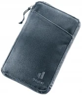 Portfele - Portfel turystyczny podróżny Deuter Travel Wallet czarny - miniaturka - grafika 1