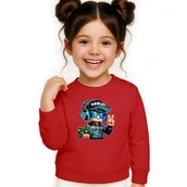 Bluzy dla dziewczynek - BLUZA DZIECIĘCA ROBLOX GRACZ DLA CHŁOPCA DZIEWCZYNKI 110-116 - miniaturka - grafika 1