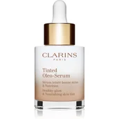 Serum do twarzy - Clarins Tinted Oleo-Serum Podkład 30 ml Odcień 02 - miniaturka - grafika 1