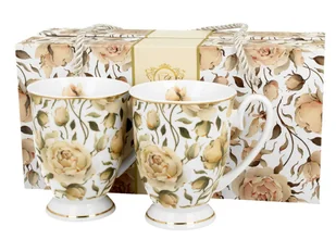 Komplet 2 kubków Royal English Roses White 320 ml - Kubki - miniaturka - grafika 1