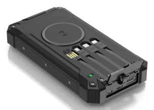 Denver 117140100090 bank mocy 20000 mAh Bezprzewodowe ładowanie Czarny - Powerbanki - miniaturka - grafika 1