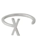 Sygnety - Design Letters Srebrny pierścionek "A-Z" - miniaturka - grafika 1