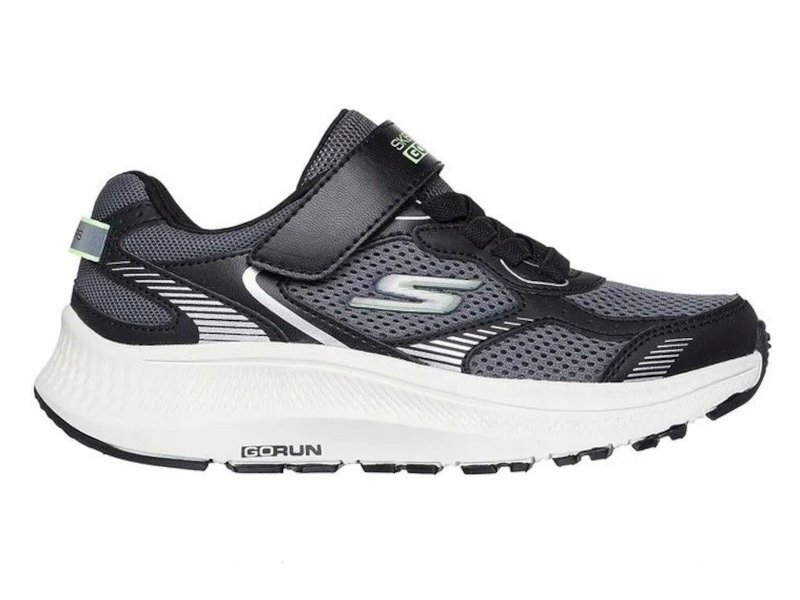 BUTY dziecięce SKECHERS 405039L-BKCC sportowe na rzepę na co dzień 35 35