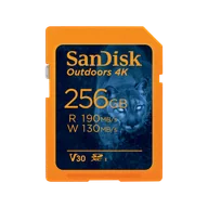 Karty pamięci - SanDisk Outdoors 4K SDXC UHS-I Card - 256GB Single Pack - SDSDXWV-256G-GN6VN - miniaturka - grafika 1