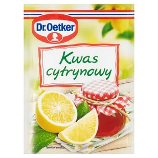 Delecta Kwasek cytrynowy - Dodatki do ciast w proszku - miniaturka - grafika 1