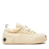 Sneakersy damskie - Sneakersy GOE NN2N4060 Beżowy - miniaturka - grafika 1