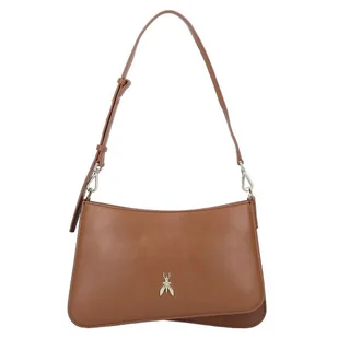 Patrizia Pepe Tris Torba na ramię Skórzany 28.5 cm brązowy - Torebki damskie - miniaturka - grafika 1