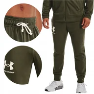 Dresy męskie - SPODNIE MĘSKIE DRESOWE UNDER ARMOUR JOGGERY BAWEŁNIANE R. XXL - miniaturka - grafika 1