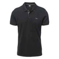 Koszulki męskie - Męska Koszulka HI-TEC MICKO II M000272738 – Czarny - miniaturka - grafika 1