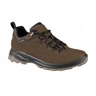 Buty trekkingowe męskie - Buty trekkingowe męskie Alpinus Atawiros Low brązowe niskie, membrana 45 - miniaturka - grafika 1