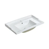 Umywalki - Umywalka ceramiczna Retro F80 80 x 46 CFP Comad - miniaturka - grafika 1