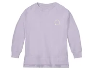 Swetry dla dziewczynek - pepperts!® Bluza dresowe dziewczęca z nadrukiem (146/152, Fioletowy) - miniaturka - grafika 1