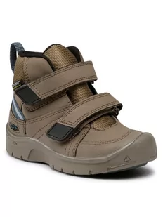 Keen Kozaki Hikeport 2 Mid Strap Wp 1023830 Brązowy - Buty dla dziewczynek - miniaturka - grafika 1