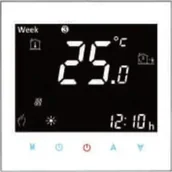 Grzałki do akwarium - Termostat do ogrzewania elektrycznego, 16A, WI-FI kwadrat, kolor biały, model 002 - miniaturka - grafika 1