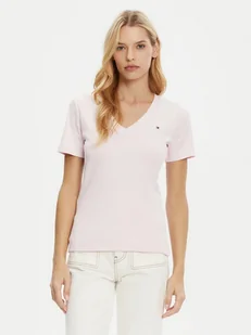 T-Shirt damski Tommy Hilfiger V-Neck r. M - Koszulki i topy damskie - miniaturka - grafika 1