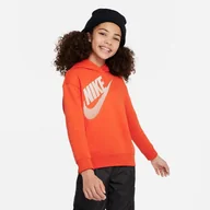 Bluzy damskie - Bluza Nike NSW OS PO Hoodie Jr girls DZ4620 633 cz - miniaturka - grafika 1