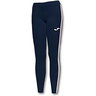 Legginsy - Joma Elite Vii legginsy do biegania unisex dziecięce XS granatowo-białe - miniaturka - grafika 1