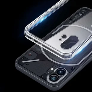 Etui ochronne obudowa pokrowiec Alogy Hybrid Clear Case do Nothing Phone 1 Przezroczyste + Szkło - Etui i futerały do telefonów - miniaturka - grafika 7