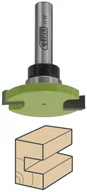 Frezy - FREZ DO ROWKÓW W PŁYTACH 36/3/8.5/43mm łożysko górne 19x8mm Luna - miniaturka - grafika 1