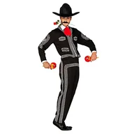 Krawaty i muchy męskie - Widmann - kostium Mariachi, kurtka, spodnie, kapelusz, krawat, karnawał, impreza tematyczna - miniaturka - grafika 1