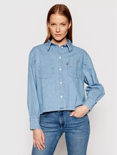Koszule damskie - Levi's Koszula jeansowa Zoey 29431-0007 Niebieski Regular Fit - grafika 1